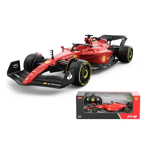 Rastar Ferrari F175 Formula One Racing Car Red TY-2947 | High-speed Remote Control Car | Durable Battery-powered Design | 2.4GHz Multi-car Racing | Authentic Ferrari Styling