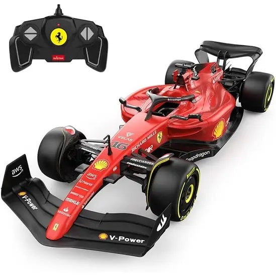 Rastar Ferrari F175 Formula One Racing Car Red TY-2947 | High-speed Remote Control Car | Durable Battery-powered Design | 2.4GHz Multi-car Racing | Authentic Ferrari Styling