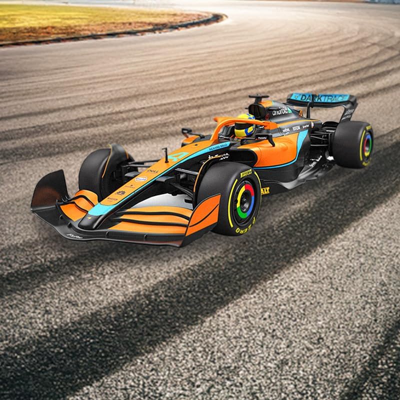 Rastar Official Licensed McLaren MCL36 F1 Racing Car Orange 30cm x 10cm TY-349 | High-speed Remote Control Car | Durable Battery-powered Design | 2.4GHz Multi-car Racing