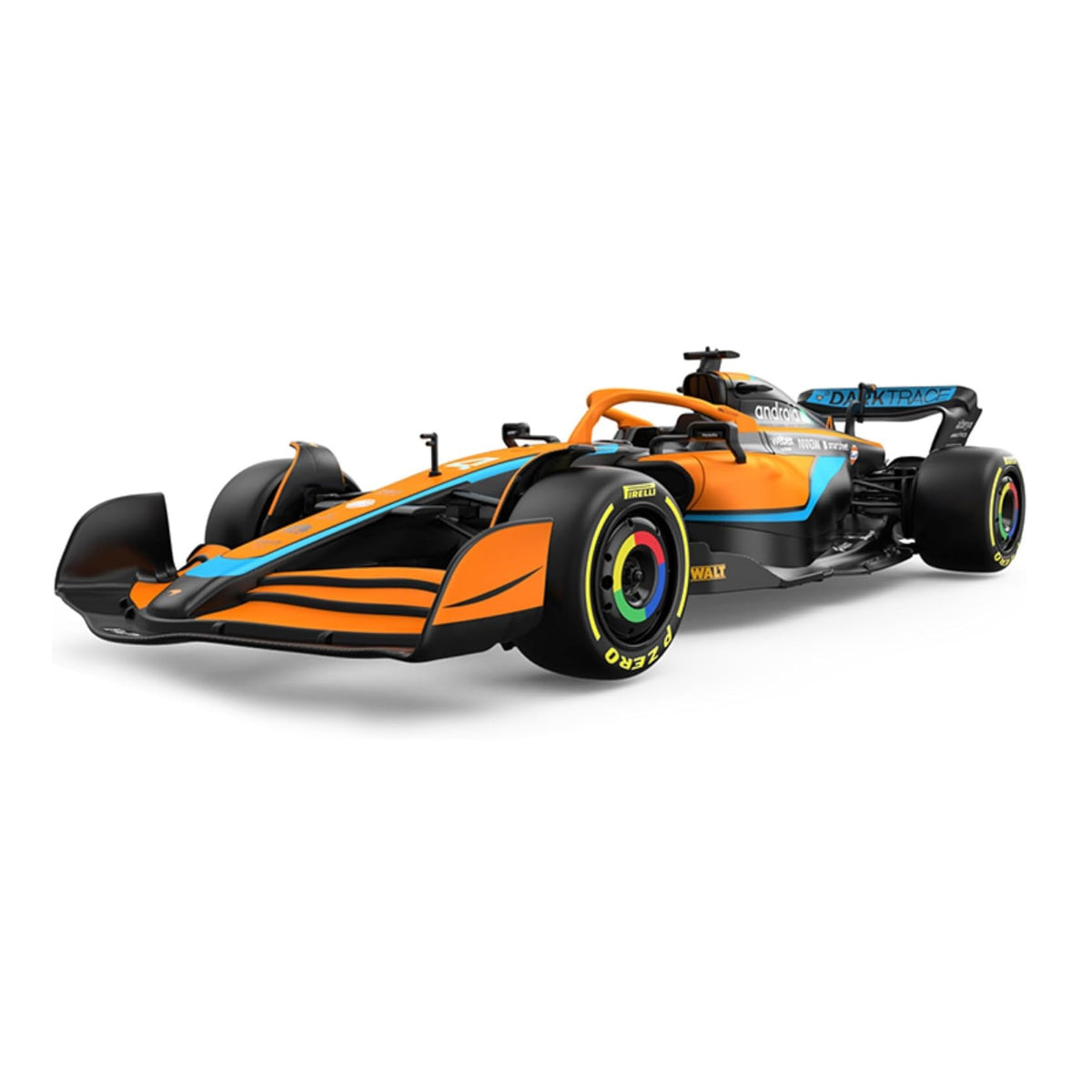 Rastar Official Licensed McLaren MCL36 F1 Racing Car Orange 30cm x 10cm TY-349 | High-speed Remote Control Car | Durable Battery-powered Design | 2.4GHz Multi-car Racing