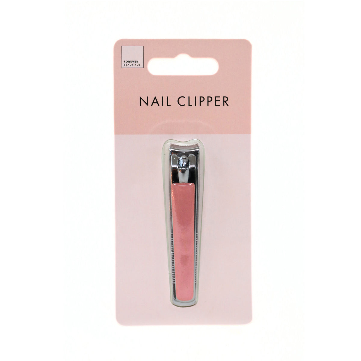 Forever Beautiful Nail Clipper Pink L8.5cm x W2cm PER7942