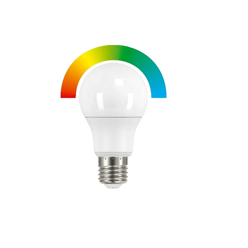 Energizer Colour Changing GLS LED White 105mm x 60mm E27 9.7W S14542 | 806 Lumens in a Sphere | Dimmable with Remote Control