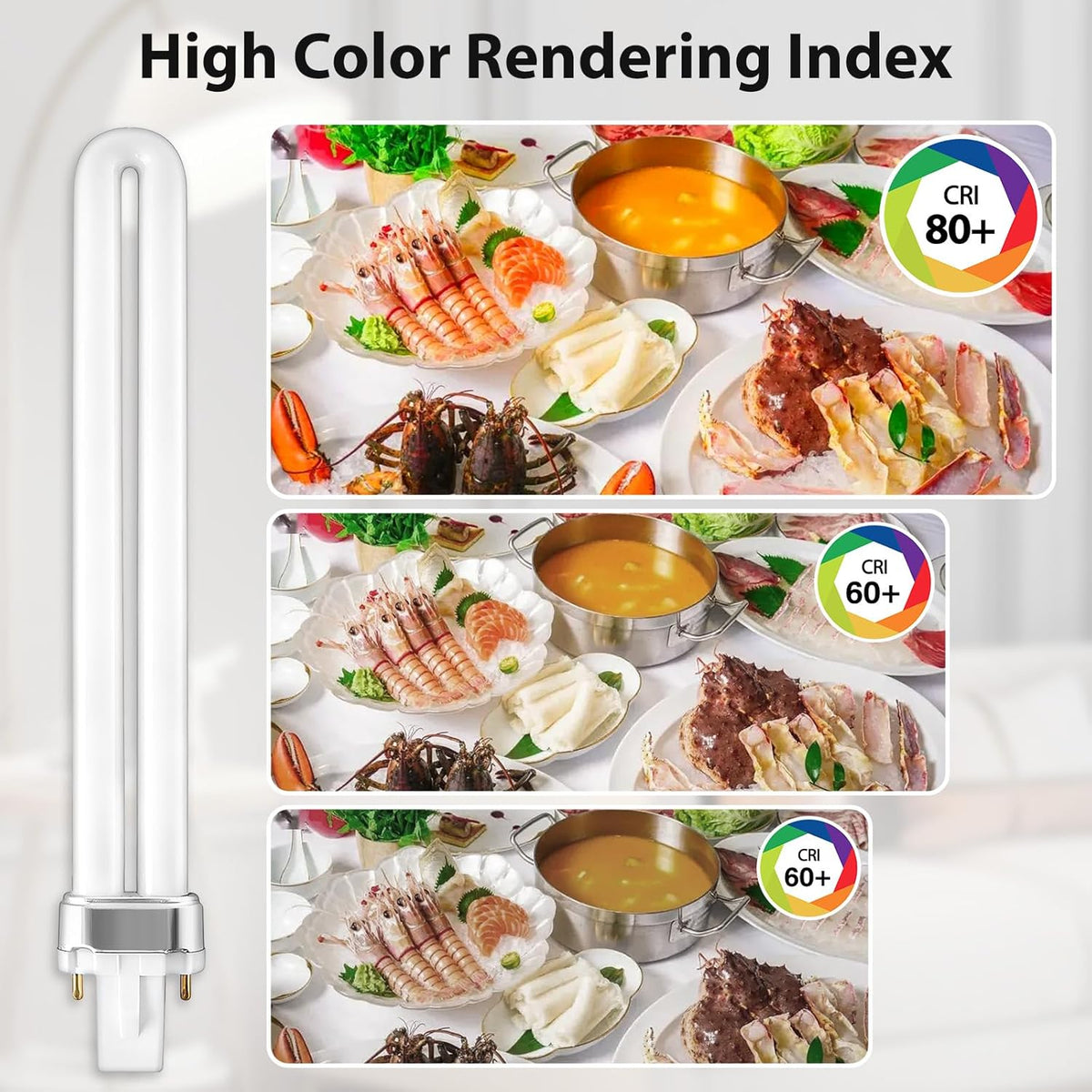 Energizer G23 2Pin LED PLS White 220mm x 30mm S30434 | 5W | 11W Replacement | 4000K Cool White | 700 Lumens | 30-Year Lifespan | Non-Dimmable | 30000Hr Lifespan | Mercury Free | Energy Rating D | CRI-80