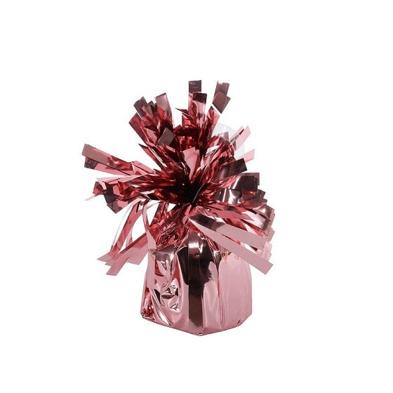 Apac Foil Balloon Weight with Tag Light Pink BW1013