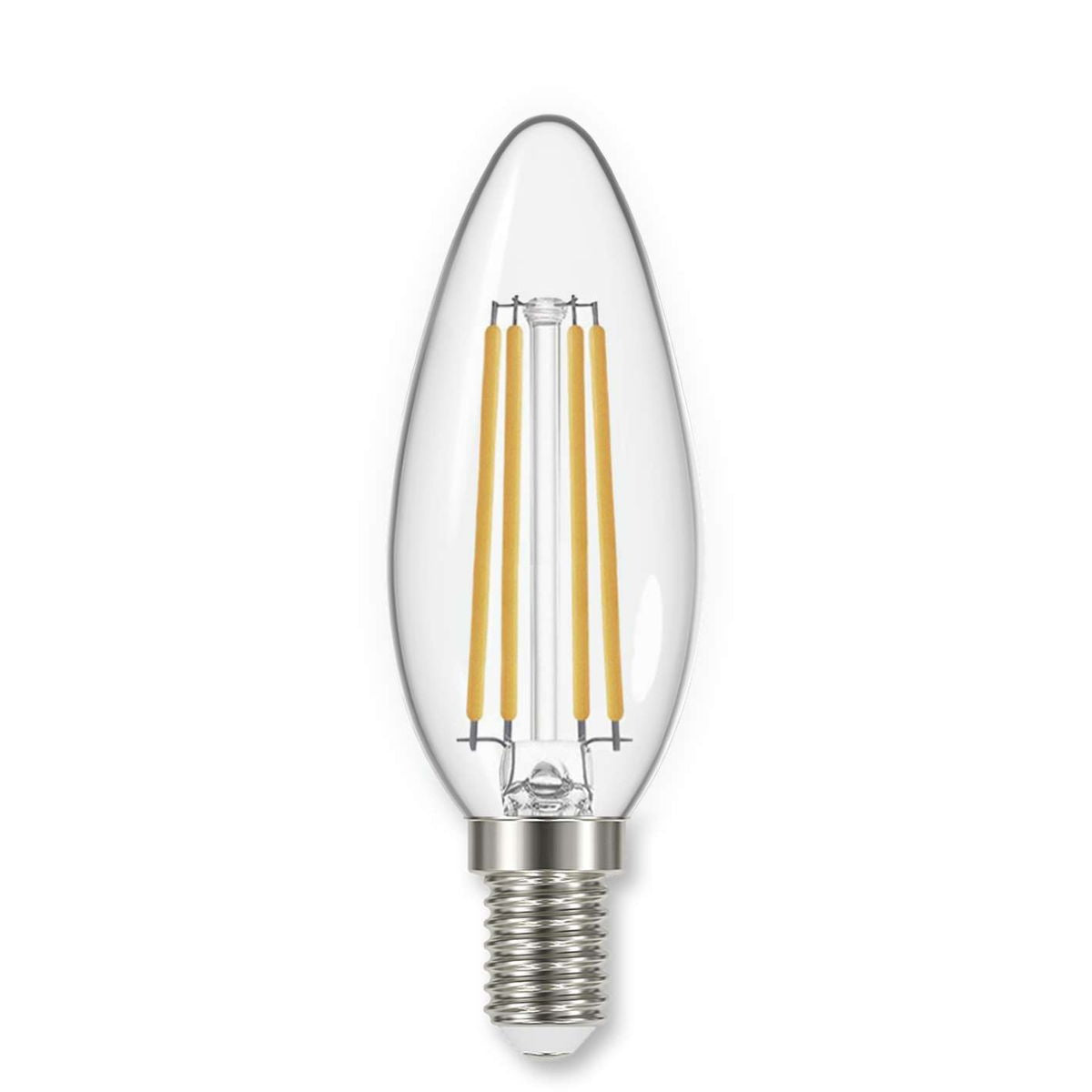 Energizer Filament LED Candle E14 4000K Cool White 5W S30651 | Dimmable | 550 Lumens in a Sphere | 15 Year Life Span | 40 Watt Replacement