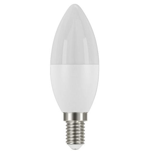 Energizer E14 LED Candle 2700K Warm White 7.3W S29824 | 60 Watt Replacement | 806 Lumens in a Sphere | 15000 Hour Lifespan | Dimmable