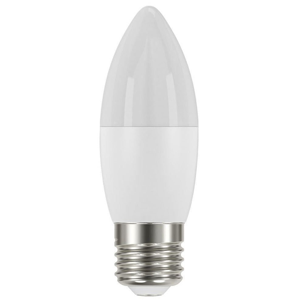 Energizer E27 LED Candle 2700K Warm White 7.3W S29823 | 60 Watt Replacement | 806 Lumens in a Sphere | 15000 Hour Lifespan | Dimmable