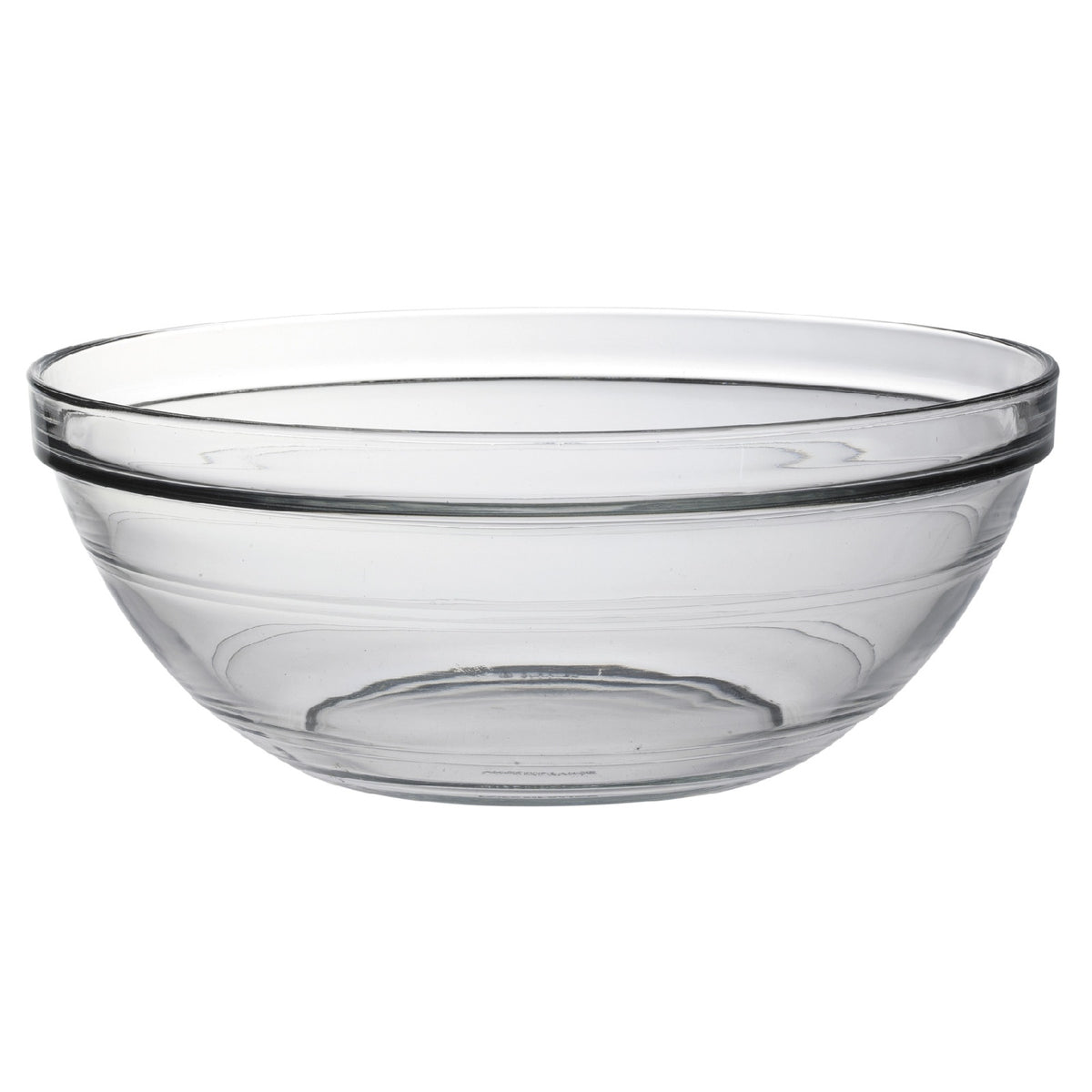 Duralex Gigogne Glass Stackable Bowl Clear 9-Inch 2028AF06