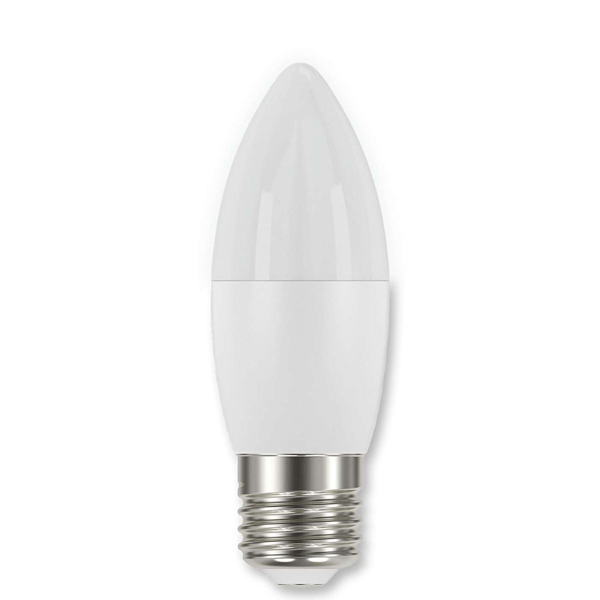 Energizer Opal ES-E27 LED Candle White 98mm x 37mm S30640 | 4.2W | 40W Replacement | 4000K Cool White | 470 Lumens | 15-Year Lifespan | Dimmable | 15000Hr Lifespan | Mercury Free | Energy Rating E | CRI-80