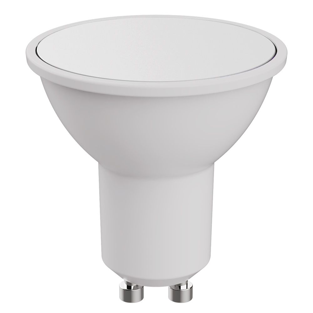 Energizer GU10 LED Light Bulb White 54mm x 50mm S29825 | 4W | 40W Replacement | 3000K Warm White | 450 Lumens | 15-Year Lifespan | Dimmable | 15000Hr Lifespan | Mercury Free | Energy Rating E | CRI-80