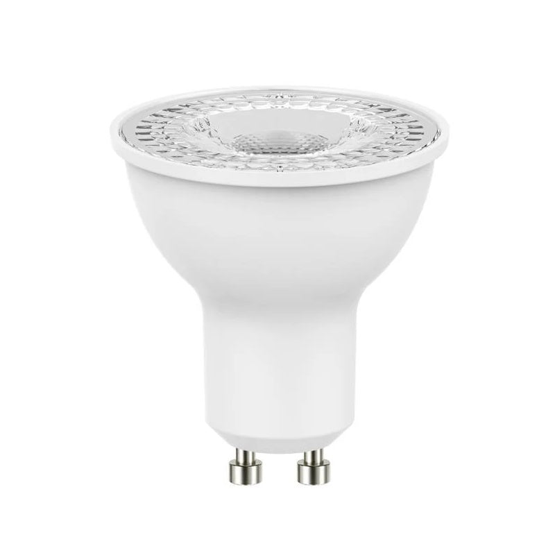 Energizer GU10 LED Light Bulb White 54mm x 50mm S9403 | 3.6W | 50W Replacement | 6500K Daylight | 345 Lumens | 15-Year Lifespan | Non-Dimmable | 15000Hr Lifespan | Mercury Free | Energy Rating E | CRI-80