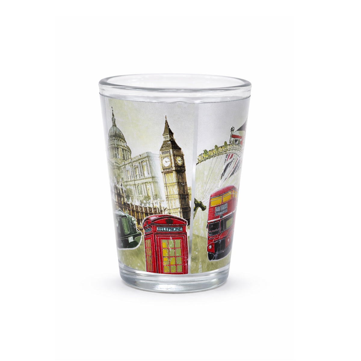 London City View Shot Glass Assorted KMU07A