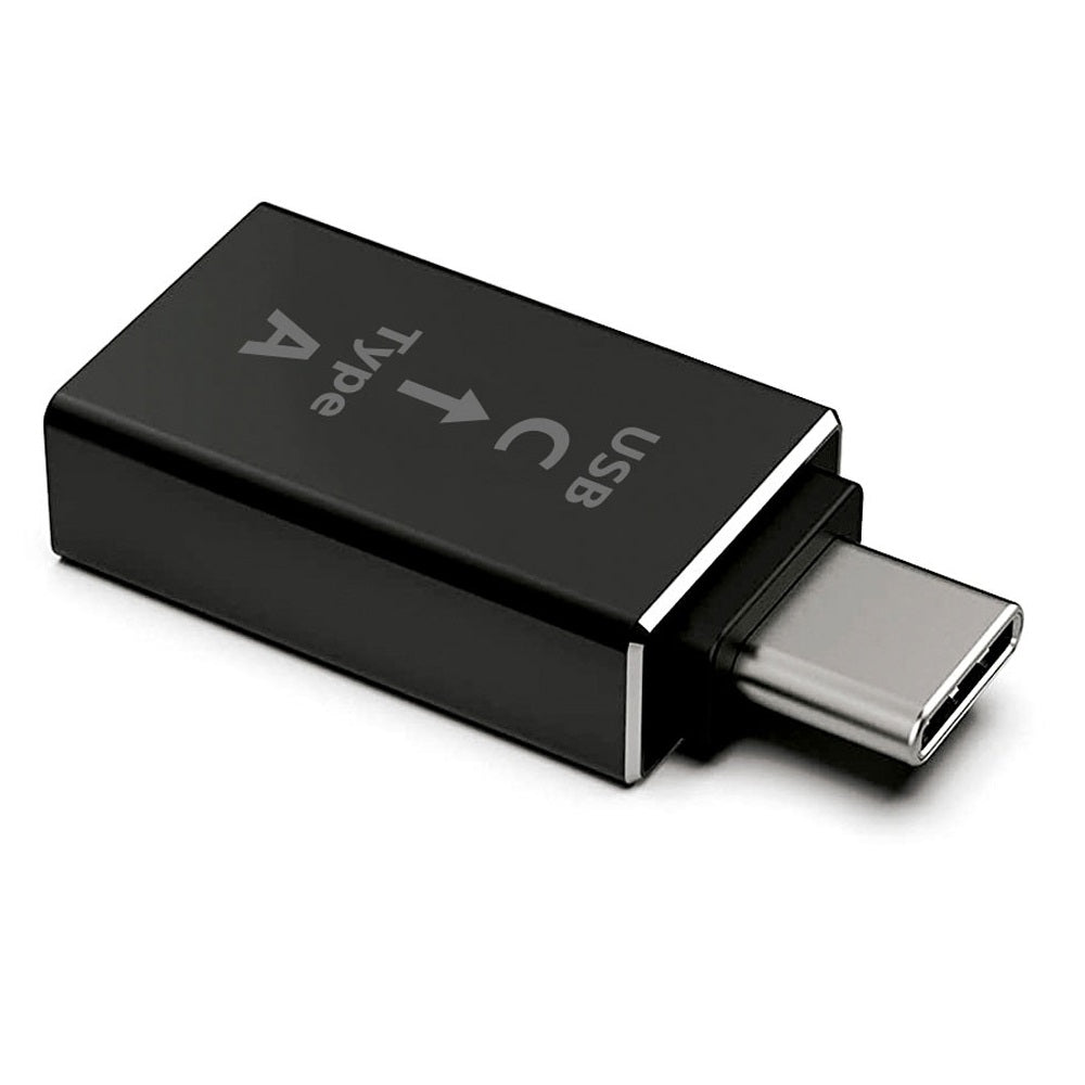 Avlink USB 3.0 Type-A Socket to USB-C Plug OTG Adapter Black 31mm x 15mm x 7mm 122.434UK | SuperSpeed Data Transfer | Compact USB Converter for Laptops-PCs and Devices