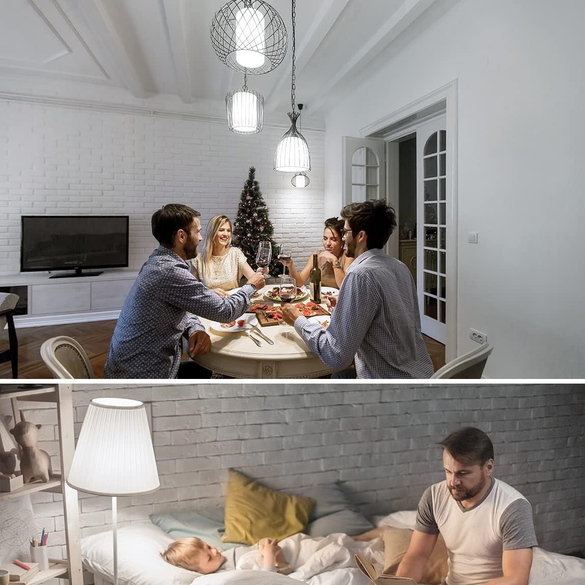 Energizer GLS ES-E27 LED Bulb White 105mm x 60mm S30644 | 7.3W | 60W Replacement | 4000K Cool White | 806 Lumens | 15-Year Lifespan | Dimmable | 15000Hr Lifespan | Mercury Free | Energy Rating E | CRI-80