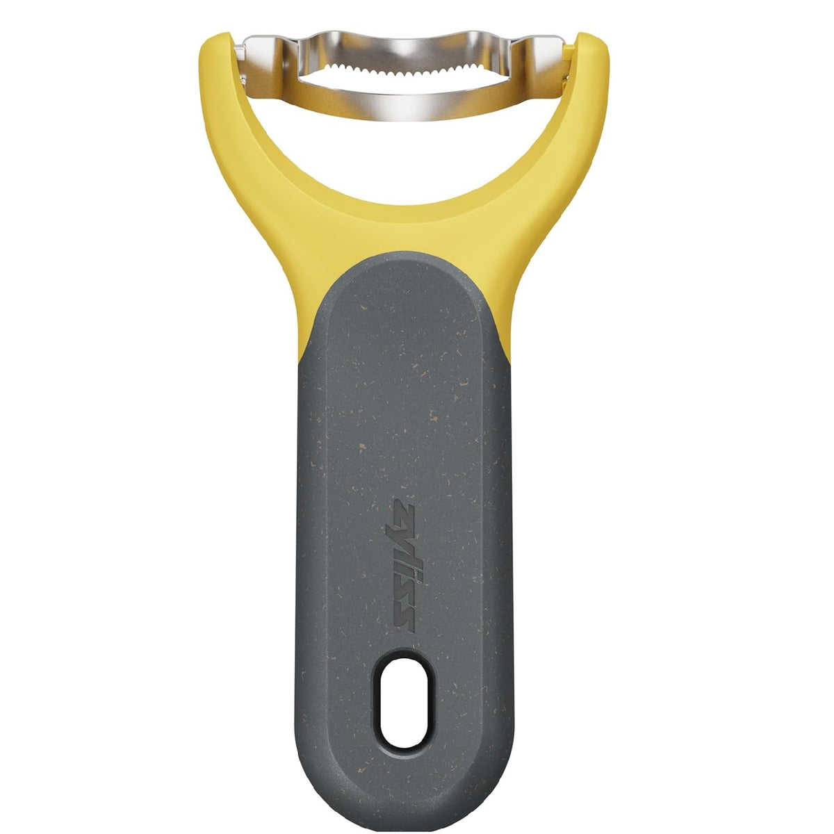 Zyliss Corn Stripper Grey and Yellow H140mm x W70mm x D20mm E950052