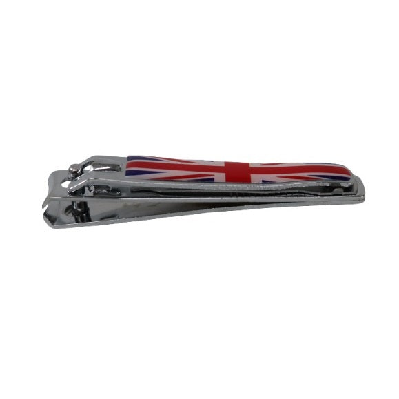 London Souvenir Union Jack Nail Clipper Multicoloured MKR03A | Stainless Steel Cutter | Travel Keepsake | Grooming Tool