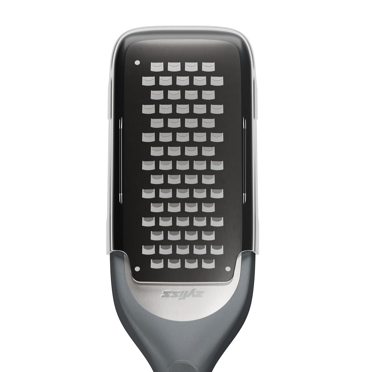 Zyliss Coarse Grater Beluga Grey 280mm x 72mm x 24mm E900064 | Eco Handle