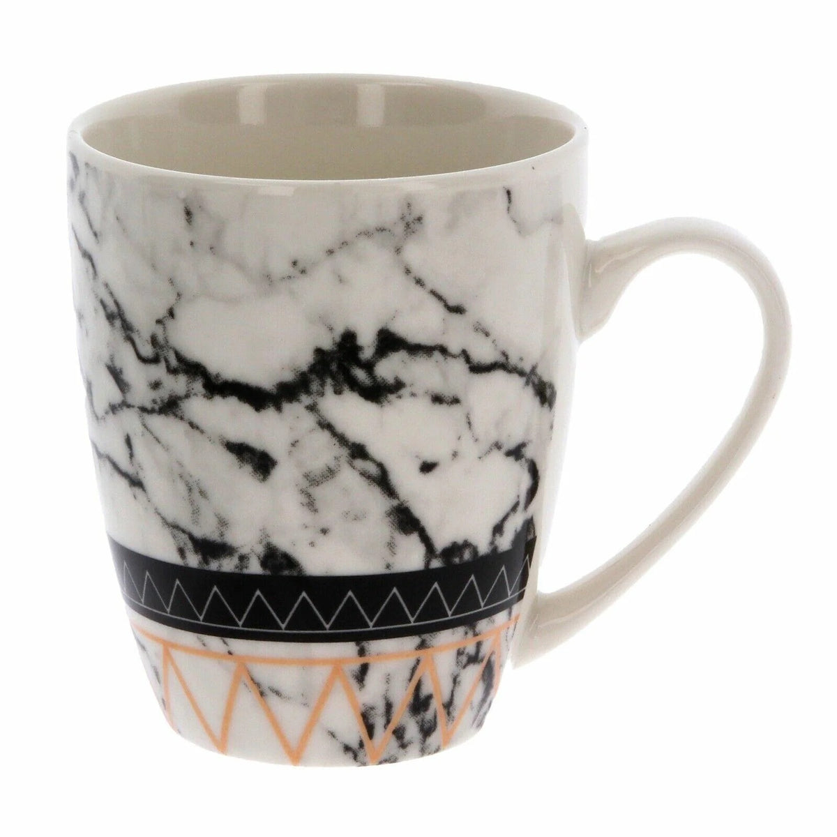 Adorn Marble Design Ceramic Mug Assorted Colour 8cm x 10.3cm Pack of 1 DK085 | Modern Tea and Coffee Cups | Perfect Gift for Coffee Lovers