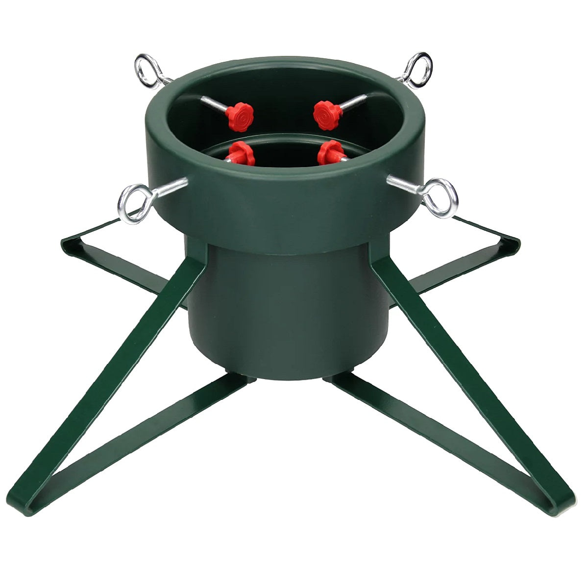 Holly Jolly Round Christmas Tree Stand Green 1.8Ltr H18cm x D5cm-11cm 893000010