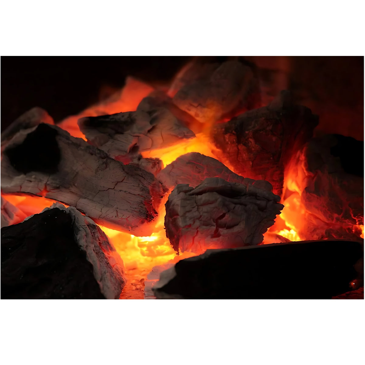 Big K BBQ Instant Lighting Charcoal 1Kg Pack of 4 IL04 | Quick and Easy to Use | Clean and Convenient | Just Light the Bag