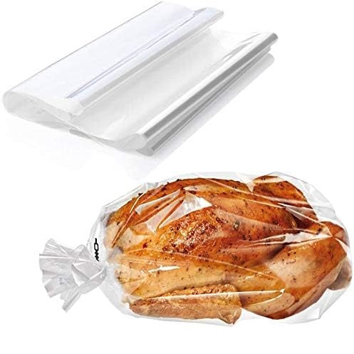 151 Sealapack Roasting Bags Clear 25cm x 38cm Pack of 12 SAP007 | Oven and Microwave Safe | Cooking Bags for Meat-Poultry-Fish and Vegetables