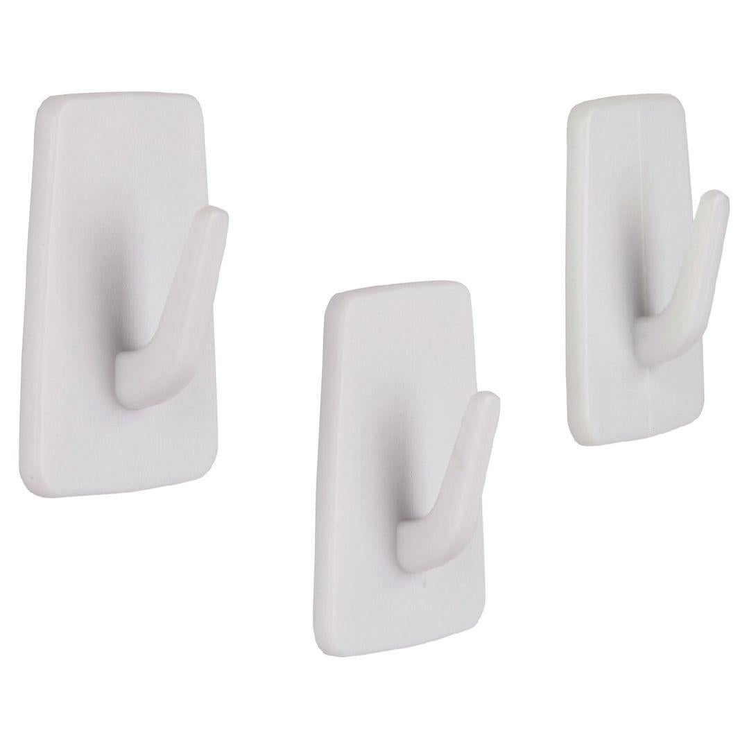 3M Command Micro Hooks White Pack of 3 17066 | General Purpose | No Nails No Damage | Removes Cleanly No Marks | Holds Strongly | Holds upto 225g