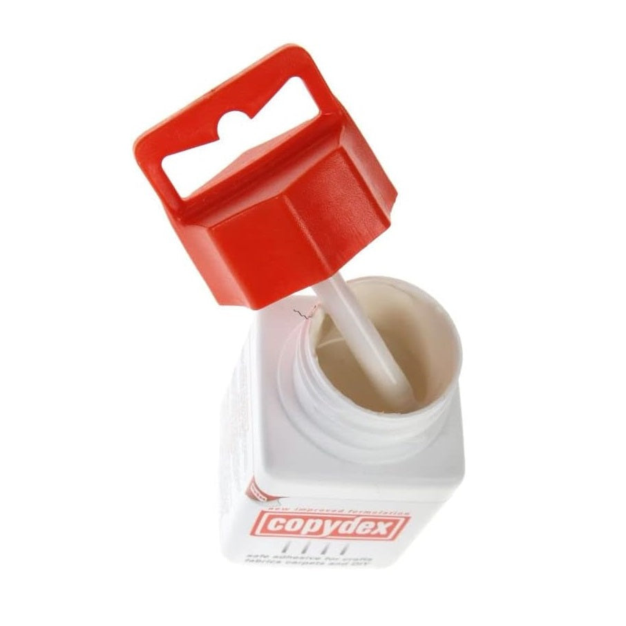 Copydex Multi Purpose Adhesive Glue White and Orange 125ml 260920 | For Craft-Fabric and Carpet Adhesive