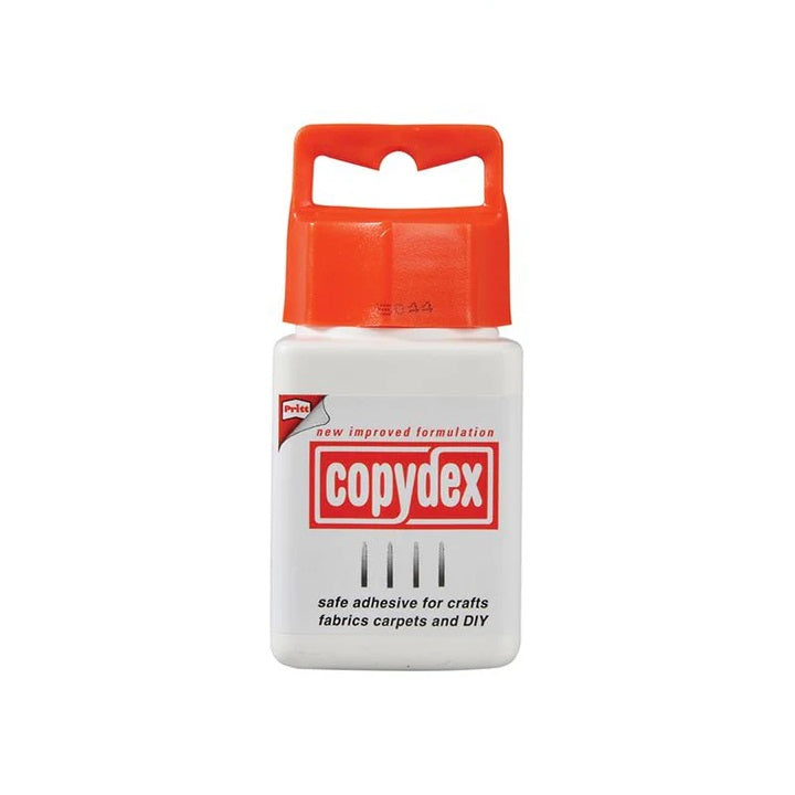 Copydex Multi Purpose Adhesive Glue White and Orange 125ml 260920 | For Craft-Fabric and Carpet Adhesive