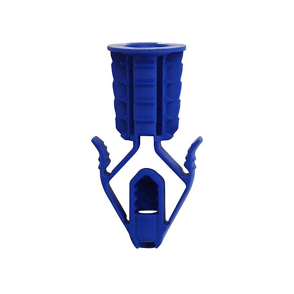 Plasplugs Plasterboard-Heavy Duty Fixings Blue 10mm x 36mm Pack of 10 HCF110 | For Hollow Wall Use