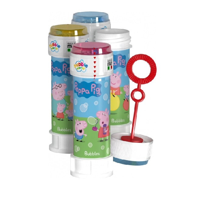 Bubble World Peppa Pig Bubble Tubs Assorted 60ml Pack of 1 | Suitable for Ages 3 Years Up