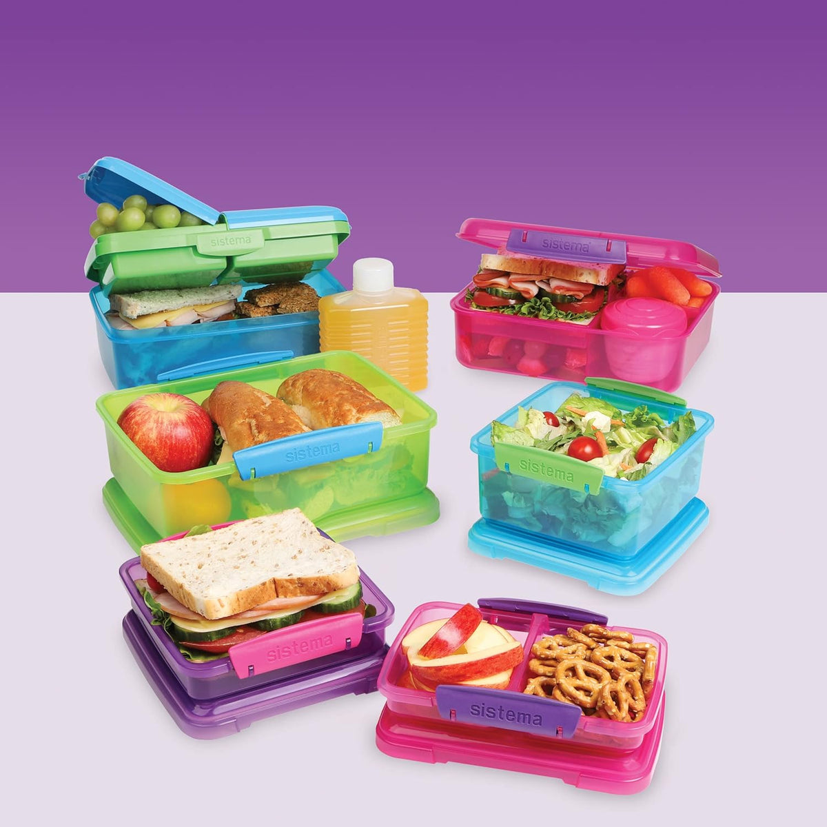 sistema-lunch-box-assorted-colour-2ltr-pack-of-1-31712--bpa-free-food-storage-containers--leak-resistant-food-containers--for-school-work-and-travel