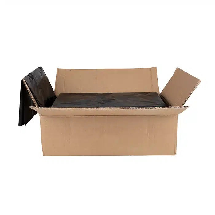 Castleview Heavy Duty Compactor Sack Black 22-Inch x 34-Inch x 47-Inch Pack of 100 COM | For Household Waste