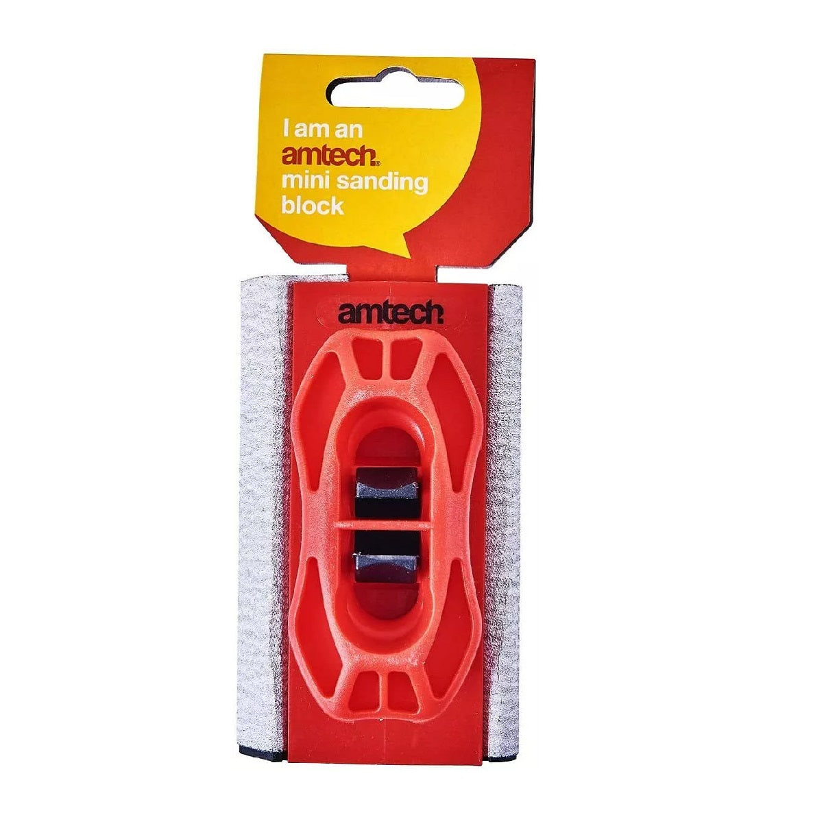 Amtech Mini Sanding Block Red 115mm E0258