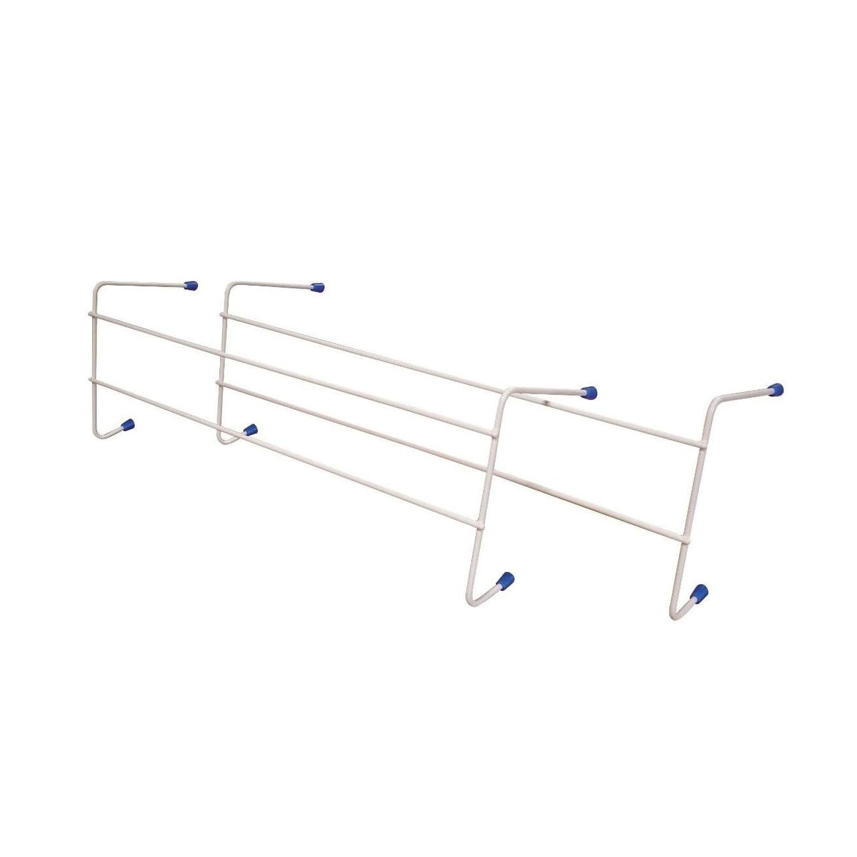 Smart 2 Bar Radiator Airer White A-11-2 | Plastic Coated Steel Frame | Space Saving Laundry Dryer