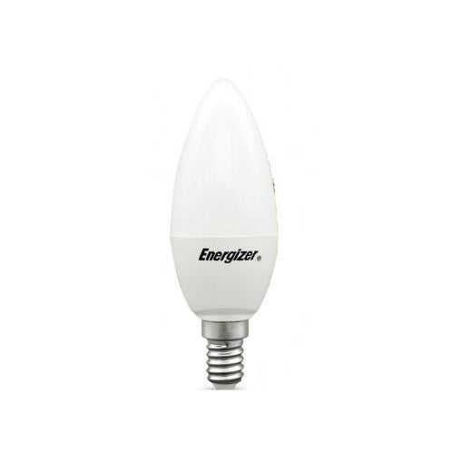 Energizer SES-E14 Opal LED Candle White S9418 | Daylight | 5.9W | 40W Replacement | 520 Lumens | 15-Year Lifespan | Energy Saver | Non Dimmable