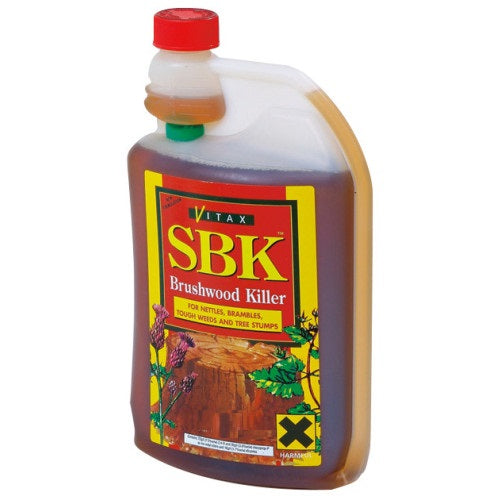 Vitax SBK Brushwood Killer Assorted 125ml 5BKA125 | Weedkiller for Nettles Brambles and Tree Stumps