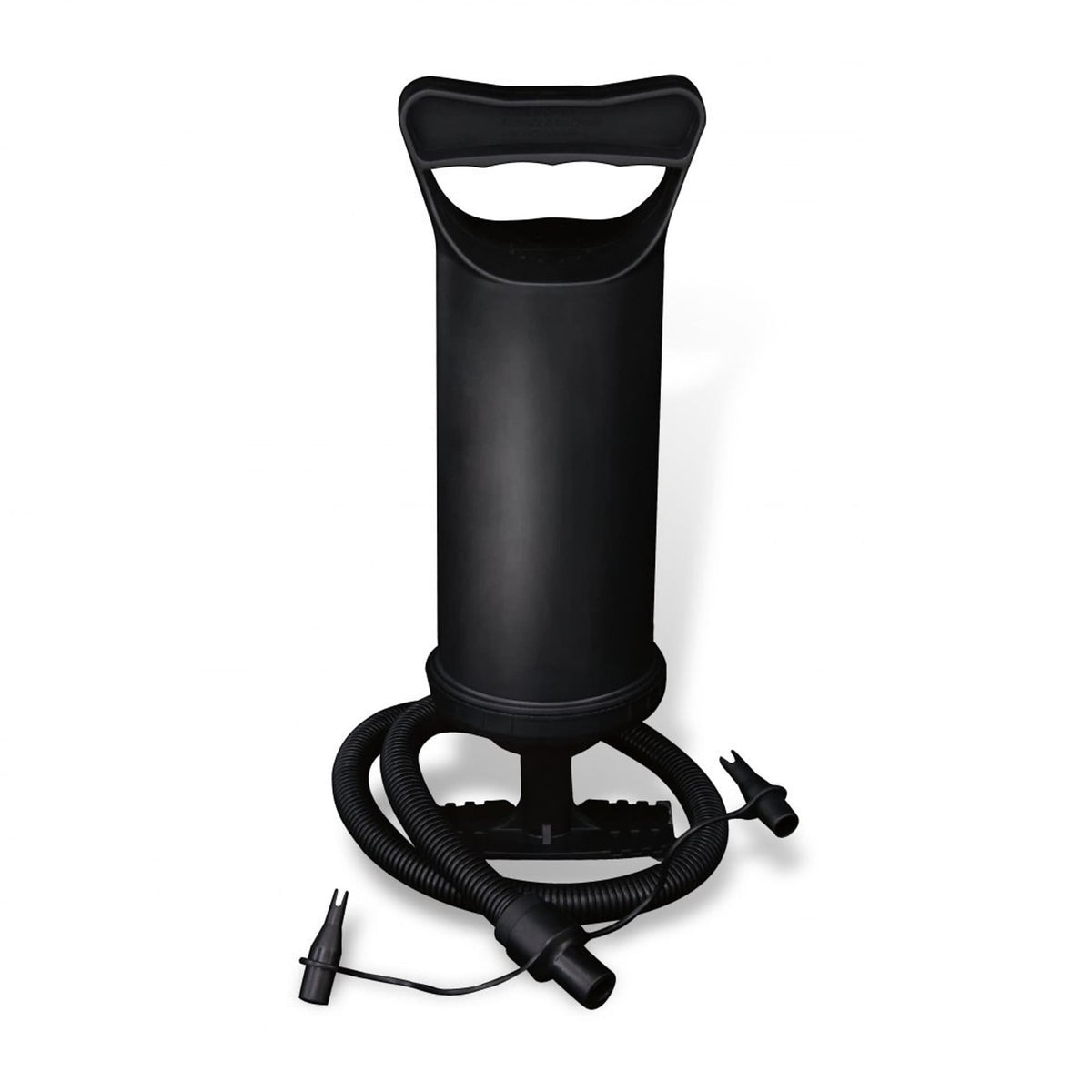 Bestway Air Hammer Manual Inflation Pump Black 12-Inch BW62002 | For Air Beds-Pools and Inflatables | Lightweight Portable Design | Includes Flexible Hose