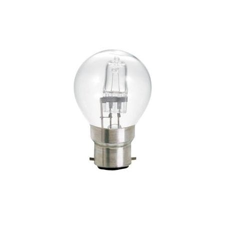 Linx 20W BC Golf Halogen Lamp Clear LX0138 | 25W Equivalent | Warm White | Household Lighting