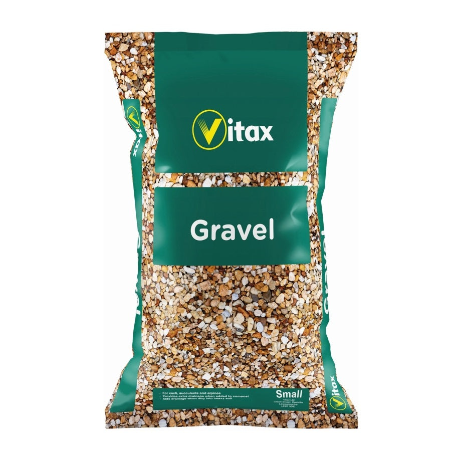 Vitax Horticultural Gravel Assorted Small 6VNG5 | Decorative Pot Topping and Drainage Stones | Cactus Pot Gravel | Soil Drainage Stones
