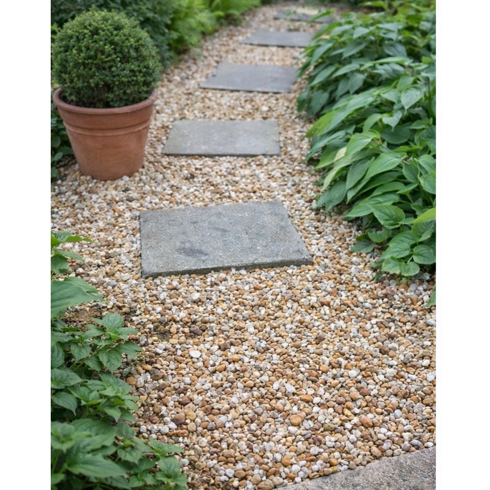 Vitax Horticultural Gravel Assorted Small 6VNG5 | Decorative Pot Topping and Drainage Stones | Cactus Pot Gravel | Soil Drainage Stones
