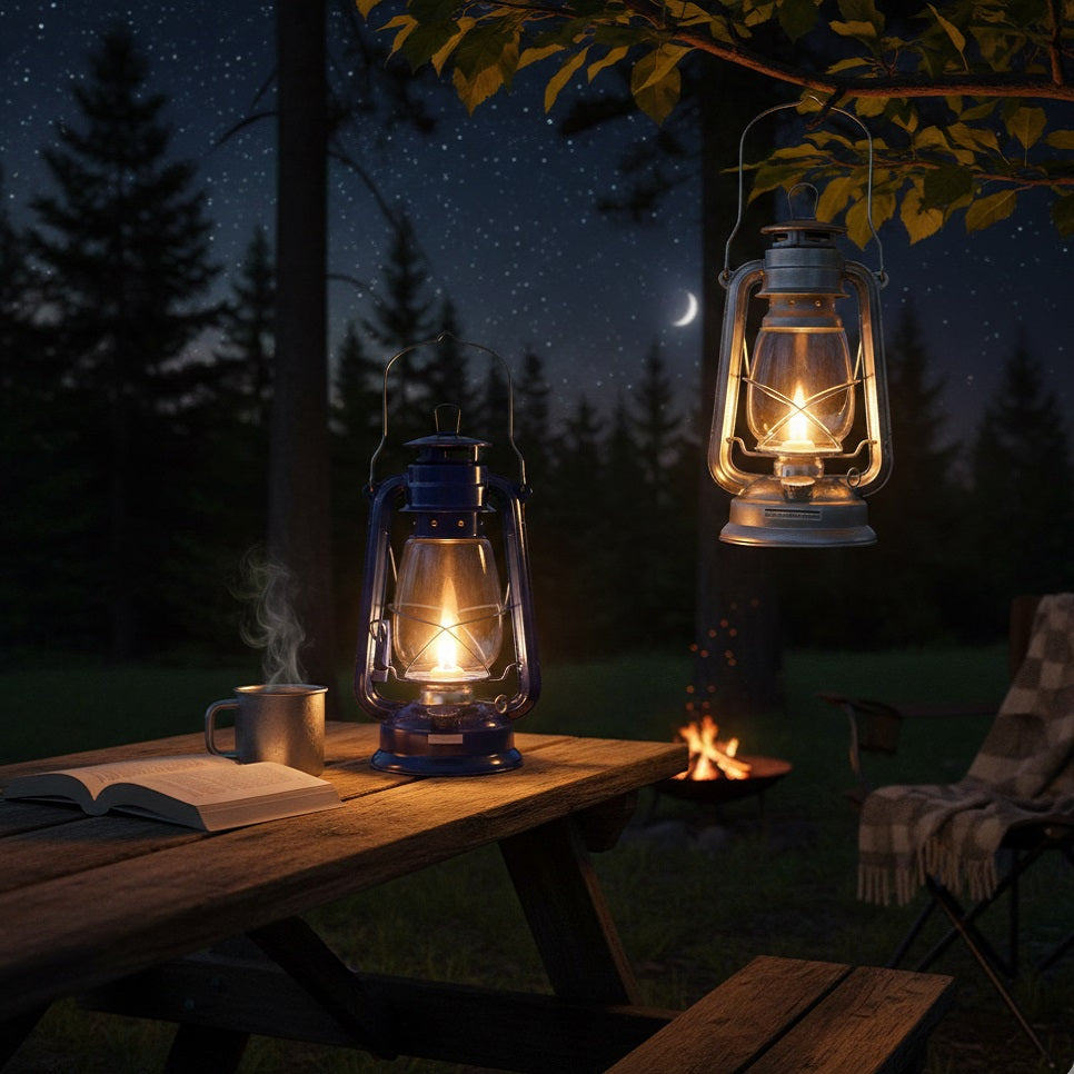 Blackspur Paraffin Oil Hurricane Outdoor Lantern Assorted 10-Inch Pack of 1 HL200