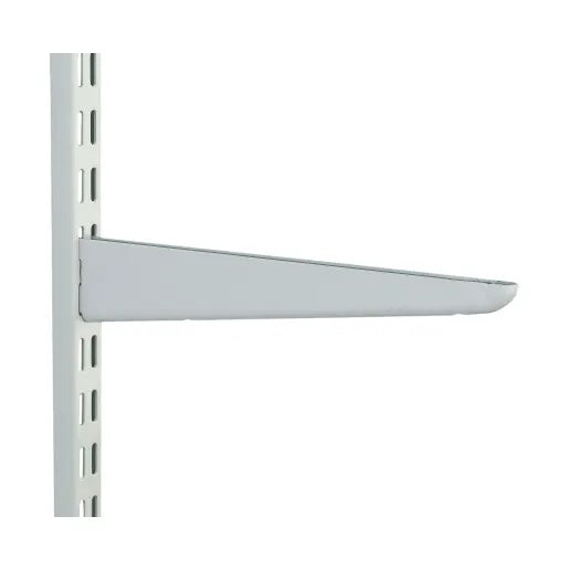Sapphire Heavy Duty Shelf Brackets Wall Fixing White 27cm SDB270BC | Wall Mount Supports