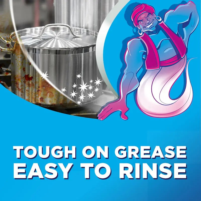 Deepio The Grease Buster Professional Washing Up Liquid Blue 5Ltr 98565 | Tough on Grease | Easy to Rinse