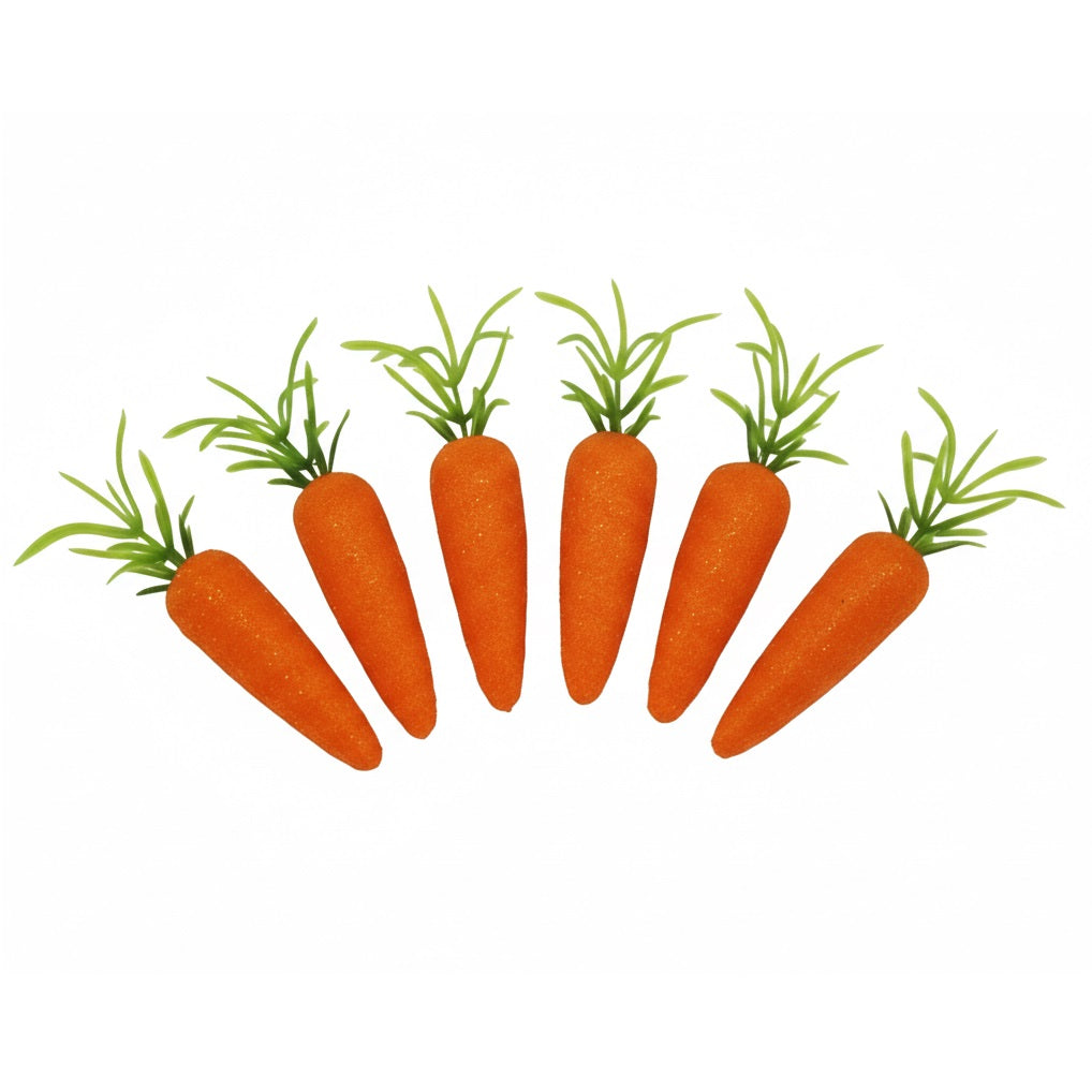 Gem Imports Easter Bonnet Carrot Decorations Orange Pack of 7 EAS1874 | Great for Easter Art and Crafts