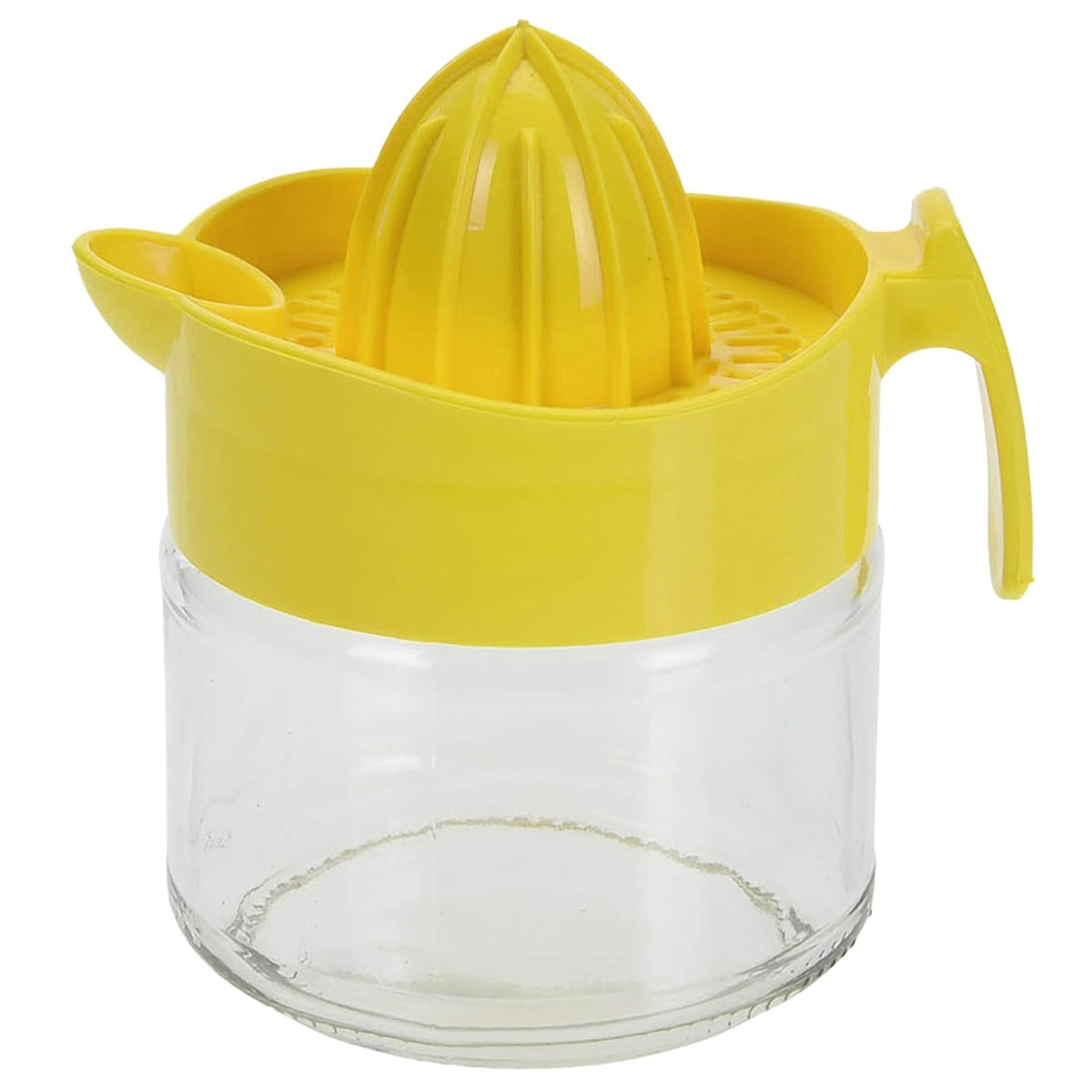 Excellent Houseware Glass Fruit Juicer Assorted Colours 300ml 24000130