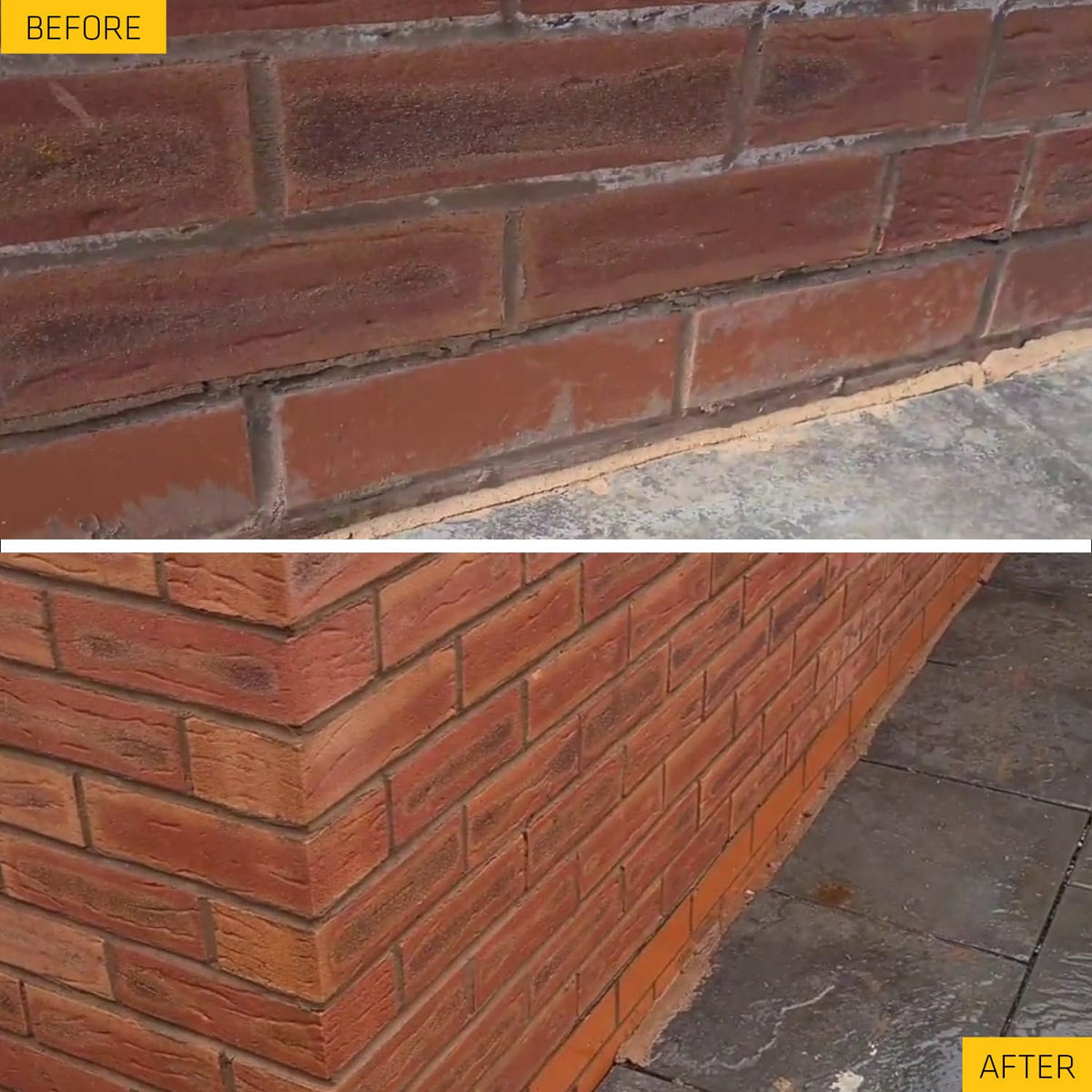 Sika Brick and Patio Cleaner Clear 5Ltr 102476 | Fast Acting Formula | Cleans and Restores Brick and Patios | Powerful Acid Based Cleaner | Removes Mortar-Cement-Efflorescence | Stain Remover and Degreaser | For Paving-Tiles Concrete and Brickwork | 10