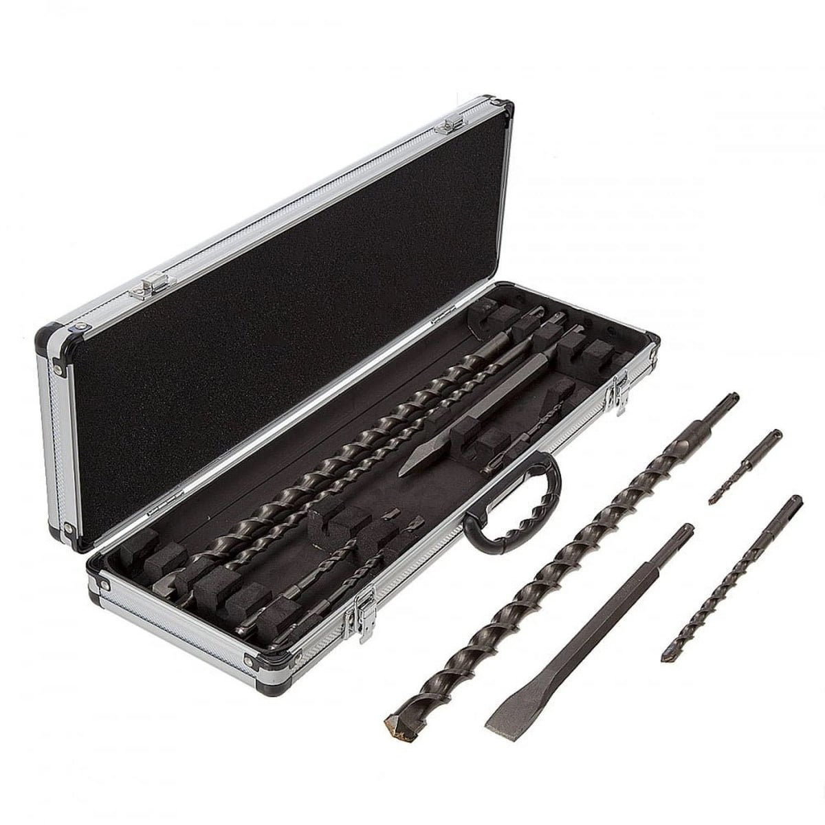 Makita SDS Plus Drill Bit Set Silver 10-Piece D-21191