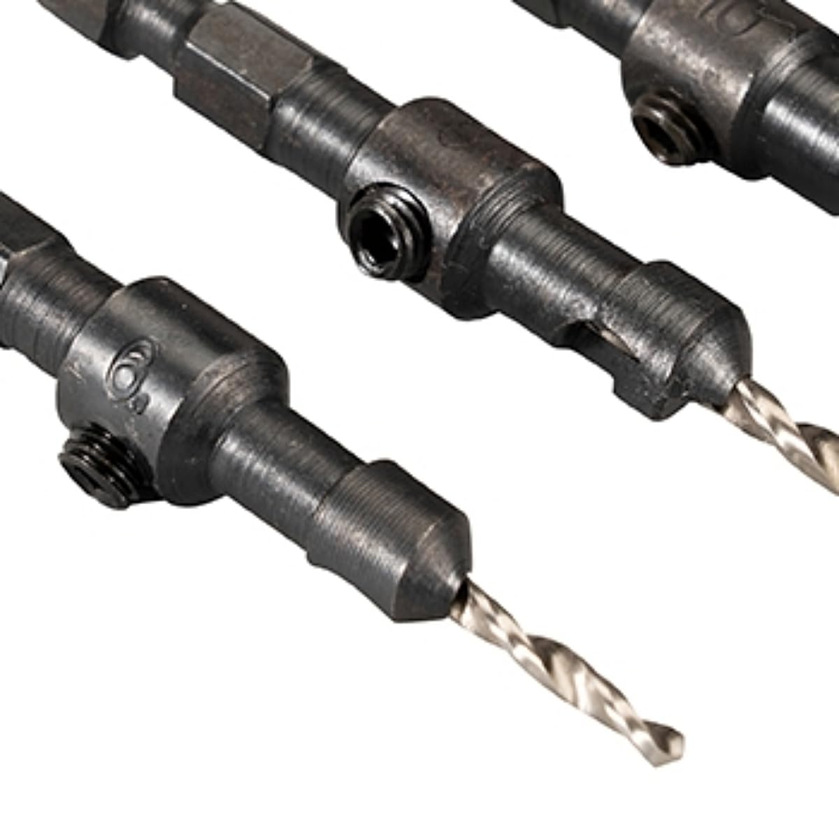 Makita Countersink with Drill Bit Black and Silver 4-Piece D-73455