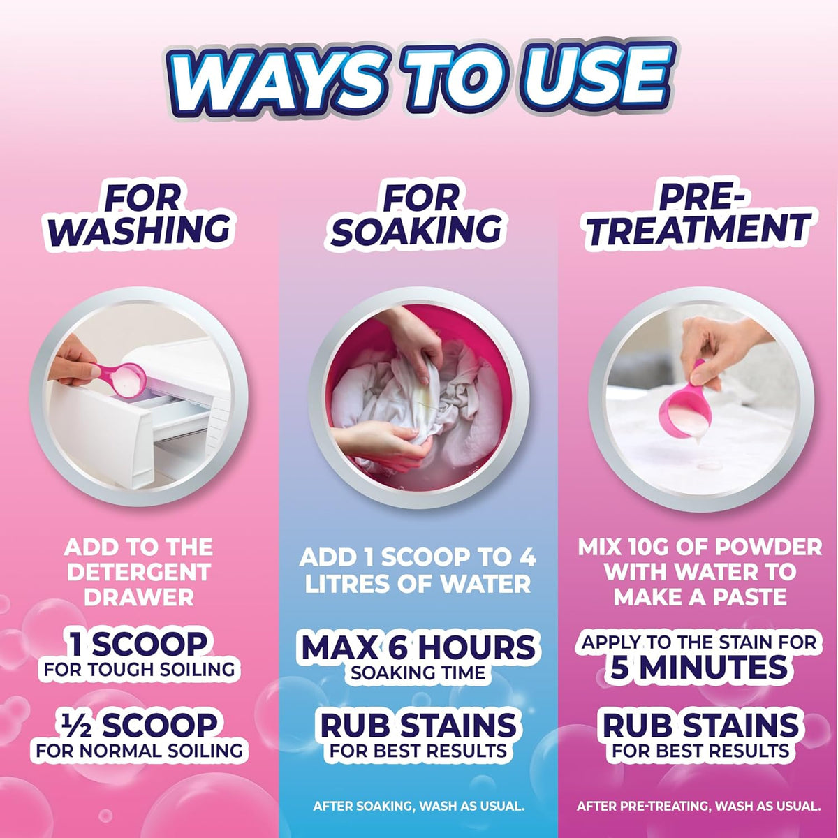 151 Elbow Grease Oxi Stain Remover White 625g EG287 | Laundry Stain Remover Powder | For Whites | Tough on Stains | Gentle on Fabrics | Protects from Greying | Scoop Included | Oxy Laundry Booster for Whites | Whitening Booster | Fabric Brightener