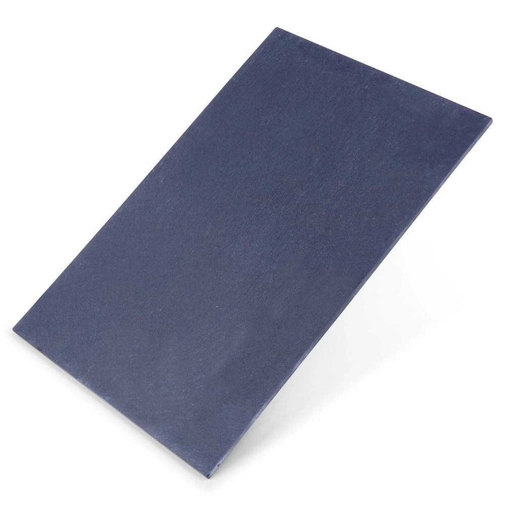 Excellent Houseware Rectangular Slate Serving Platter Black 30cm x 20cm 210000190 | Natural Slate | Food Serving Board | Cheese Platter | Tapas-Dessert Presentation Plate